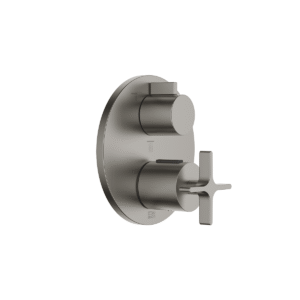 Dornbracht VAIA concealed thermostat with three function volume control - Brushed Dark Platinum