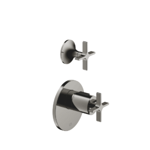 Dornbracht VAIA xTOOL Concealed thermostat module with 1 valve - Dark Chrome