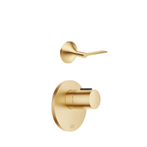 Dornbracht VAIA xTOOL Concealed thermostat module with 1 valve - Brushed Durabrass (23kt Gold)