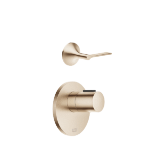 Dornbracht VAIA xTOOL Concealed thermostat module with 1 valve - Brushed Champagne (22kt Gold)
