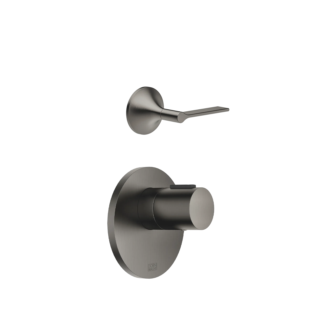 Dornbracht VAIA xTOOL Concealed thermostat module with 1 valve - Brushed Dark Platinum