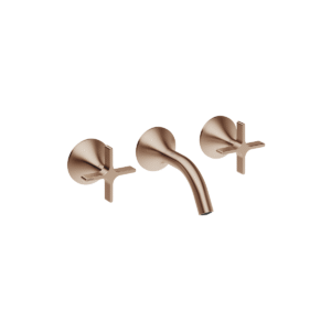 Dornbracht VAIA Wall-mounted basin mixer without pop-up waste - Brushed Bronze