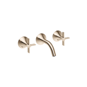Dornbracht VAIA Wall-mounted basin mixer without pop-up waste - Champagne (22kt Gold)