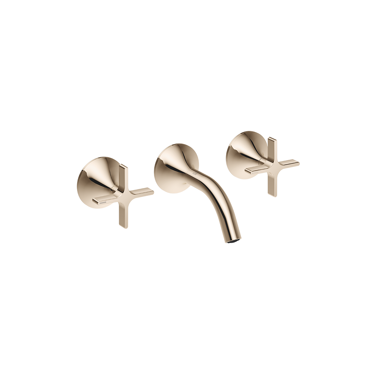 Dornbracht VAIA Wall-mounted basin mixer without pop-up waste - Champagne (22kt Gold)