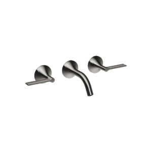 Dornbracht VAIA Wall-mounted basin mixer without pop-up waste - Dark Chrome