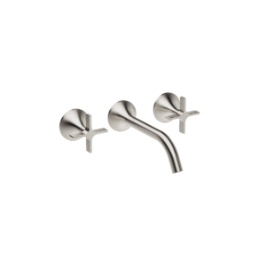 Dornbracht VAIA Wall-mounted basin mixer without pop-up waste - Brushed Platinum