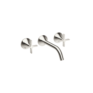 Dornbracht VAIA Wall-mounted basin mixer without pop-up waste - Platinum