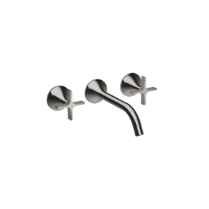 Dornbracht VAIA Wall-mounted basin mixer without pop-up waste - Dark Chrome