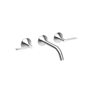 Dornbracht VAIA Wall-mounted basin mixer without pop-up waste - Chrome