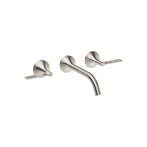 Dornbracht VAIA Wall-mounted basin mixer without pop-up waste - Brushed Platinum