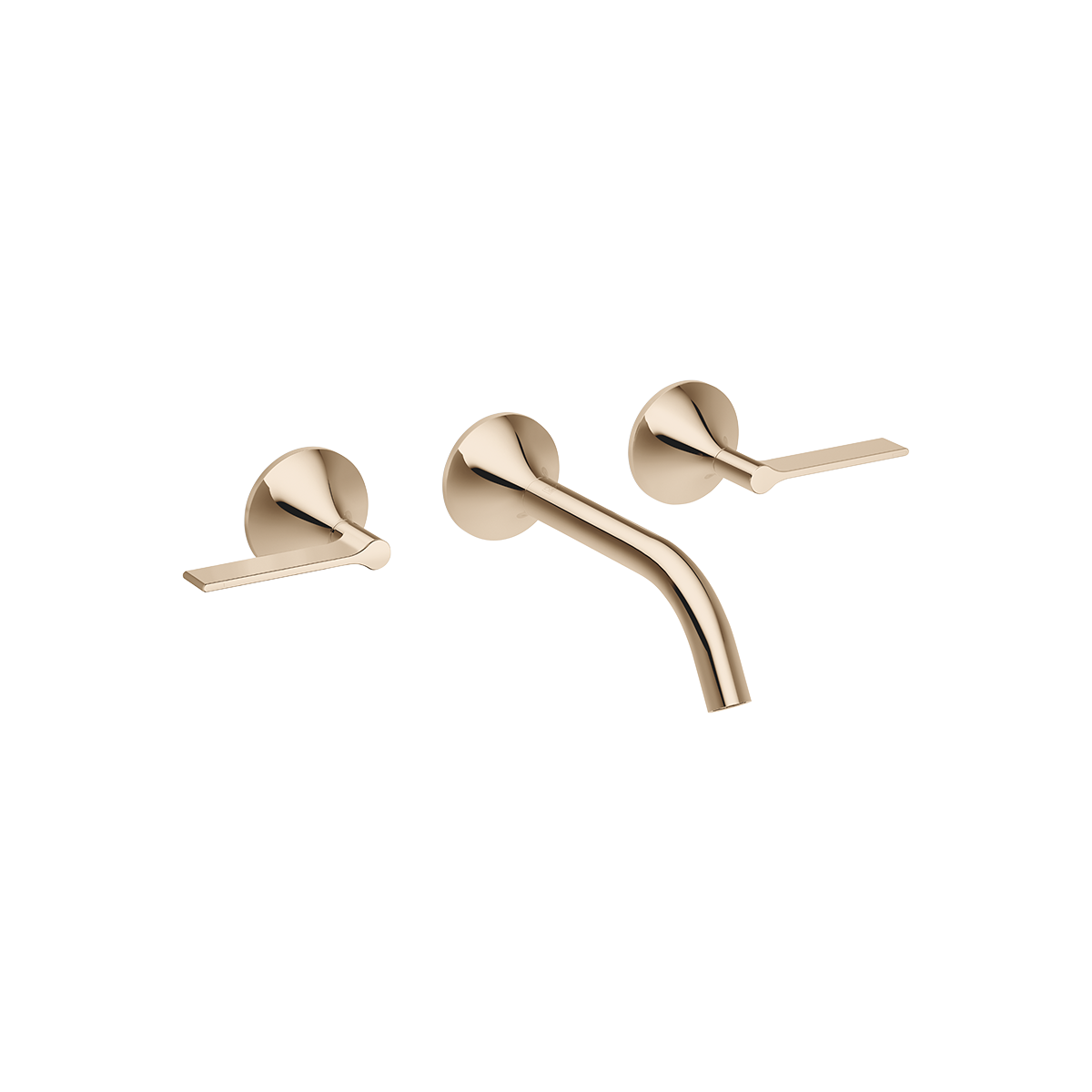 Dornbracht VAIA Wall-mounted basin mixer without pop-up waste - Champagne (22kt Gold)