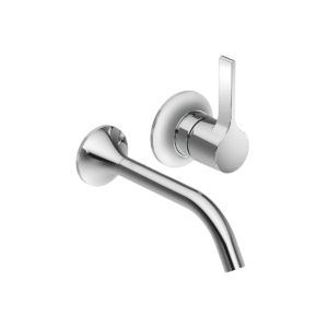 Dornbracht VAIA Wall-mounted single-lever basin mixer without pop-up waste - Chrome