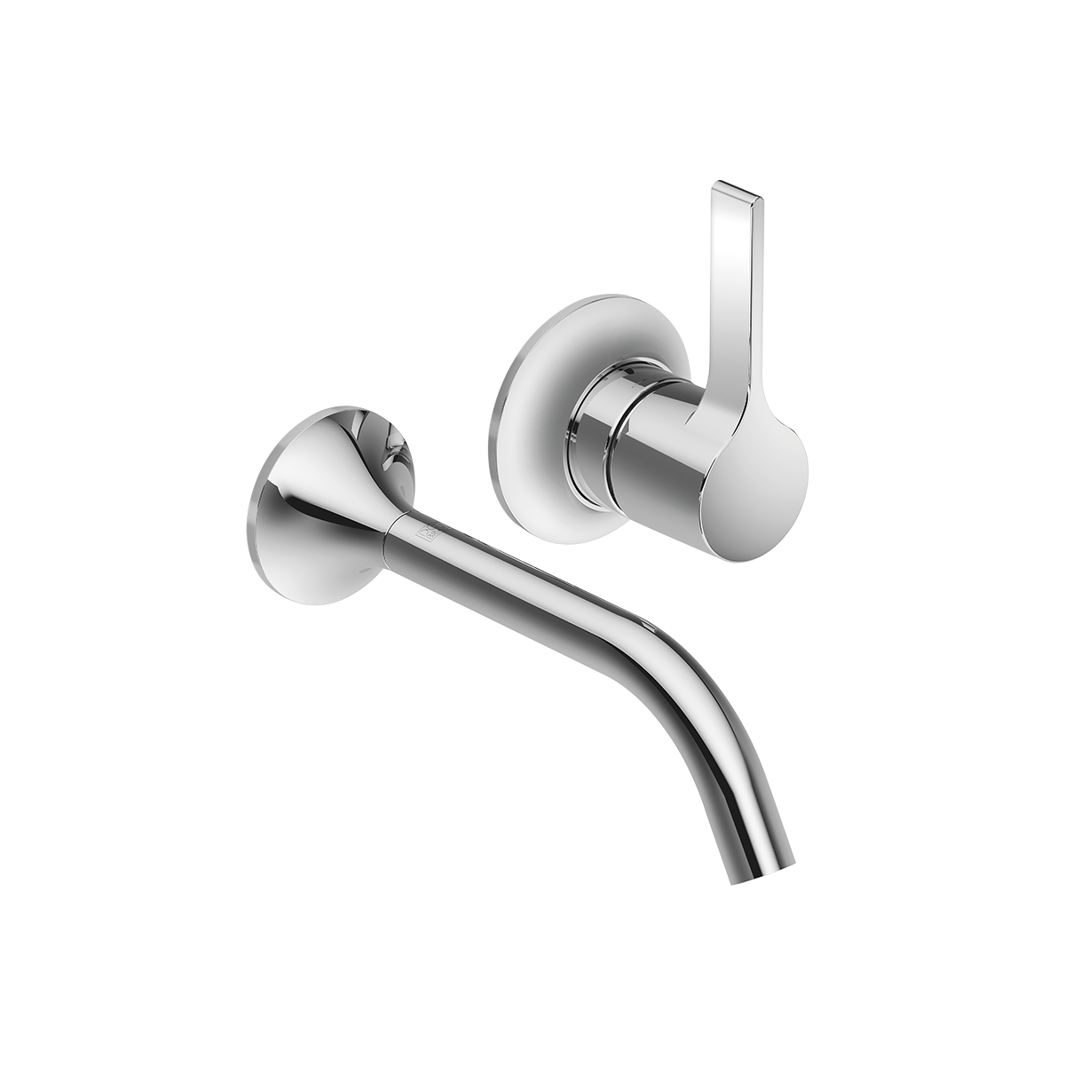 Dornbracht VAIA Wall-mounted single-lever basin mixer without pop-up waste - Chrome