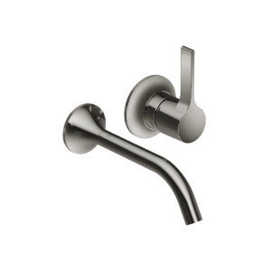 Dornbracht VAIA Wall-mounted single-lever basin mixer without pop-up waste - Dark Chrome