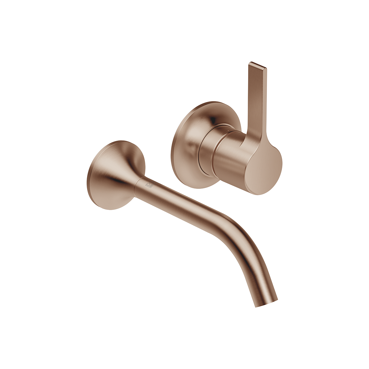 Dornbracht VAIA Wall-mounted single-lever basin mixer without pop-up waste - Brushed Bronze