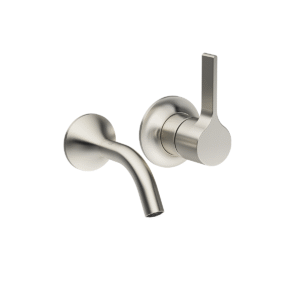 Dornbracht VAIA Wall-mounted single-lever basin mixer without pop-up waste - Brushed Platinum