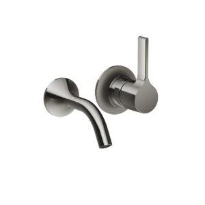 Dornbracht VAIA Wall-mounted single-lever basin mixer without pop-up waste - Dark Chrome