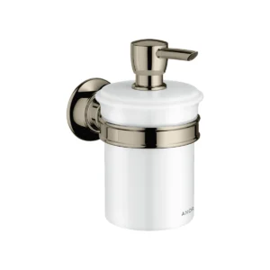 AXOR Montreux Liquid soap dispenser wall-mounted - Polished Nickel