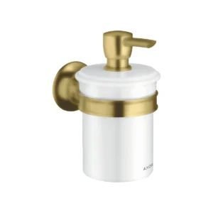 AXOR Montreux Liquid soap dispenser wall-mounted - Brushed Brass