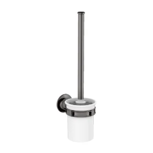 AXOR Montreux Toilet brush holder wall-mounted - Polished Black Chrome