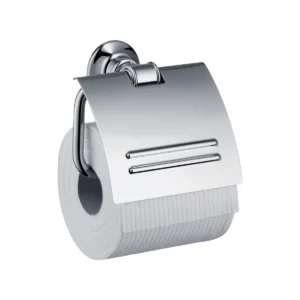 AXOR Montreux Toilet roll holder with cover - Chrome