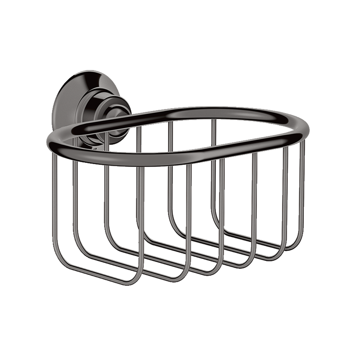AXOR Montreux Corner basket 160 mm x 101 mm - Polished Black Chrome