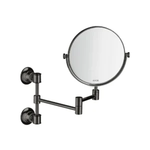AXOR Montreux Shaving mirror - Polished Black Chrome