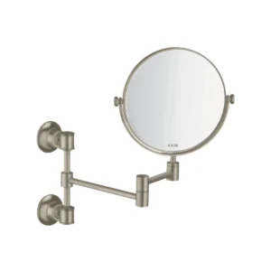 AXOR Montreux Shaving mirror - Brushed Nickel