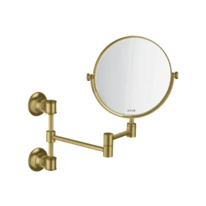 AXOR Montreux Shaving mirror - Brushed Brass