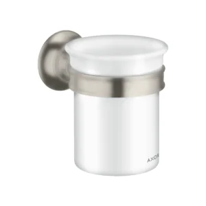 AXOR Montreux Toothbrush tumbler - Stainless Steel Optic
