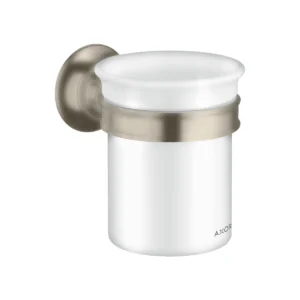 AXOR Montreux Toothbrush tumbler - Brushed Nickel