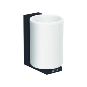 AXOR Universal Rectangular Toothbrush tumbler - Matt Black