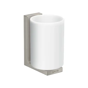 AXOR Universal Rectangular Toothbrush tumbler - Stainless Steel Optic