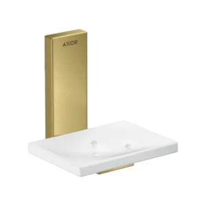 AXOR Universal Rectangular Soap dish - Brushed Brass