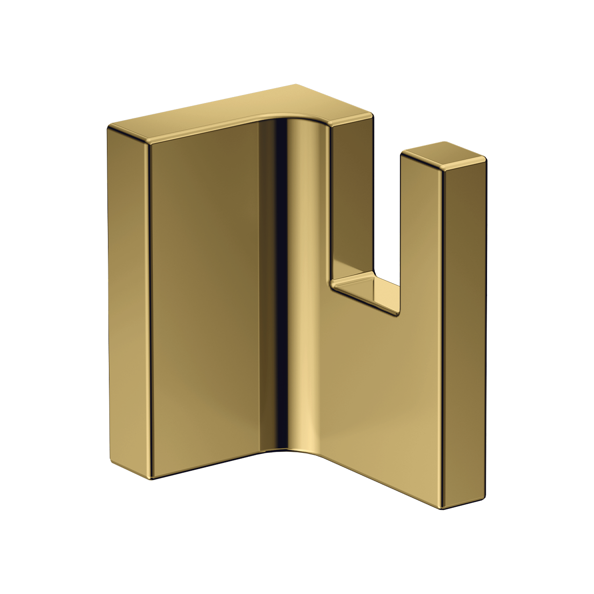 AXOR Universal Rectangular Towel hook - Polished Gold Optic