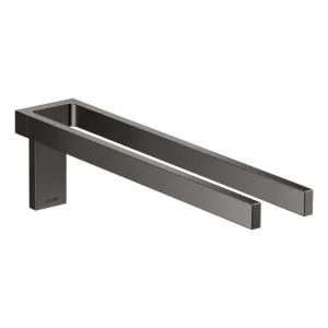 AXOR Universal Rectangular Towel holder twin-handle - Polished Black Chrome
