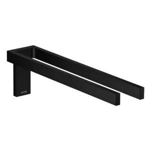 AXOR Universal Rectangular Towel holder twin-handle - Matt Black