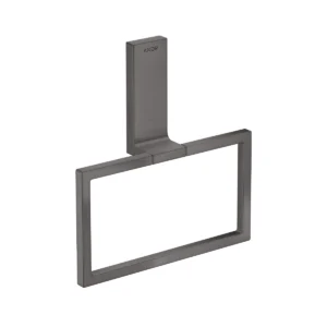 AXOR Universal Rectangular Towel ring - Brushed Black Chrome