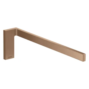 AXOR Universal Rectangular Towel holder - Brushed Red Gold