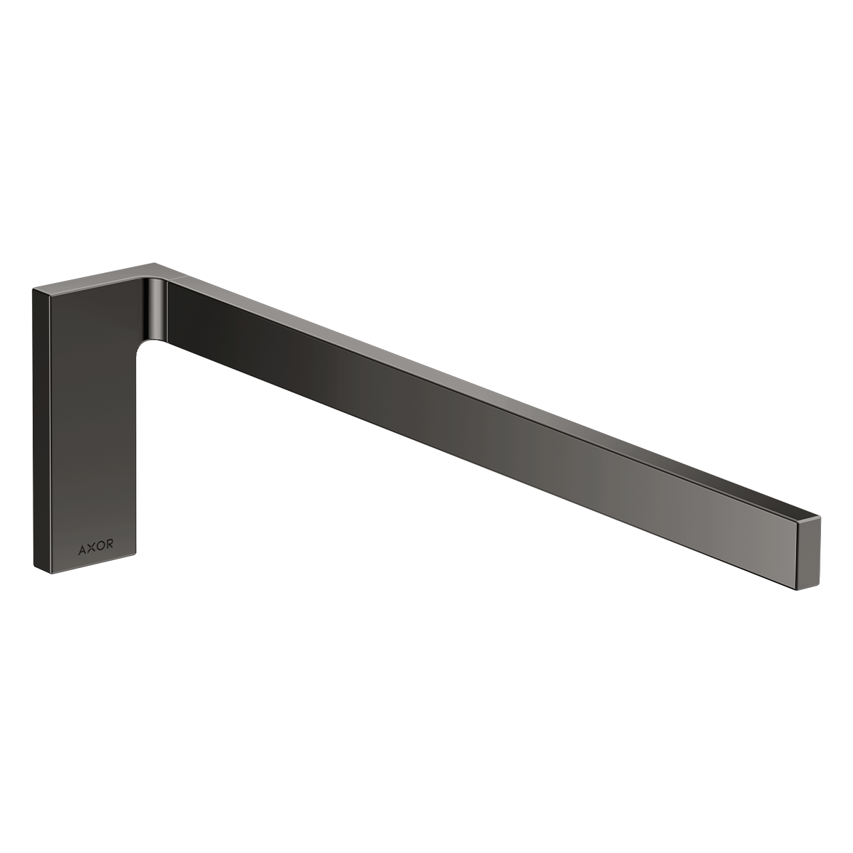 AXOR Universal Rectangular Towel holder - Polished Black Chrome