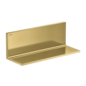 AXOR Universal Rectangular Shelf 300 mm - Polished Gold Optic