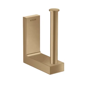 AXOR Universal Rectangular Spare roll holder - Brushed Bronze
