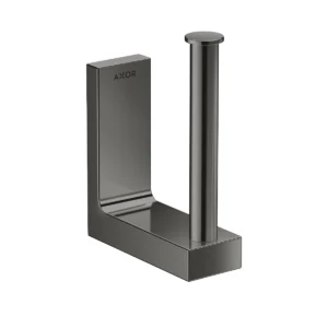 AXOR Universal Rectangular Spare roll holder - Polished Black Chrome