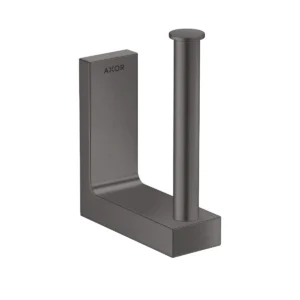 AXOR Universal Rectangular Spare roll holder - Brushed Black Chrome