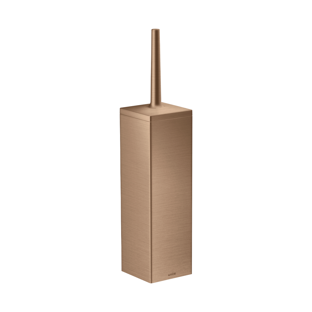 AXOR Universal Rectangular Toilet brush holder wall-mounted - Brushed Red Gold