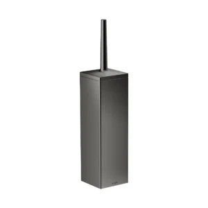 AXOR Universal Rectangular Toilet brush holder wall-mounted - Polished Black Chrome