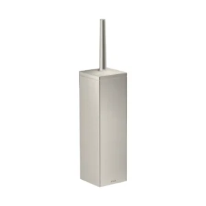 AXOR Universal Rectangular Toilet brush holder wall-mounted - Stainless Steel Optic