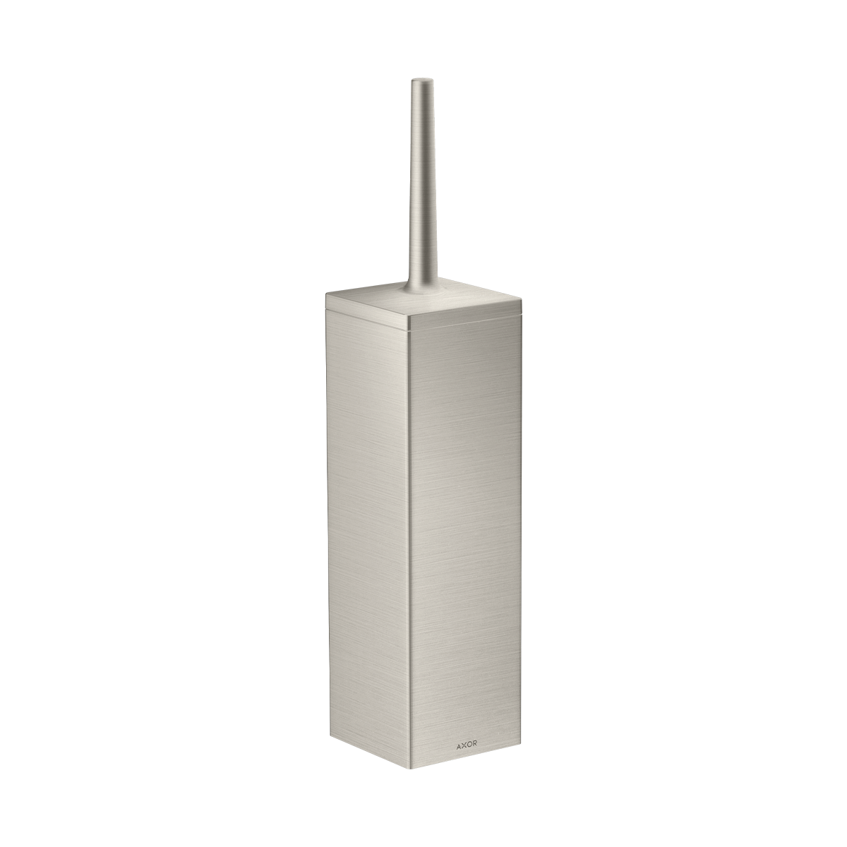 AXOR Universal Rectangular Toilet brush holder wall-mounted - Stainless Steel Optic