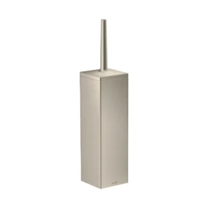 AXOR Universal Rectangular Toilet brush holder wall-mounted - Brushed Nickel