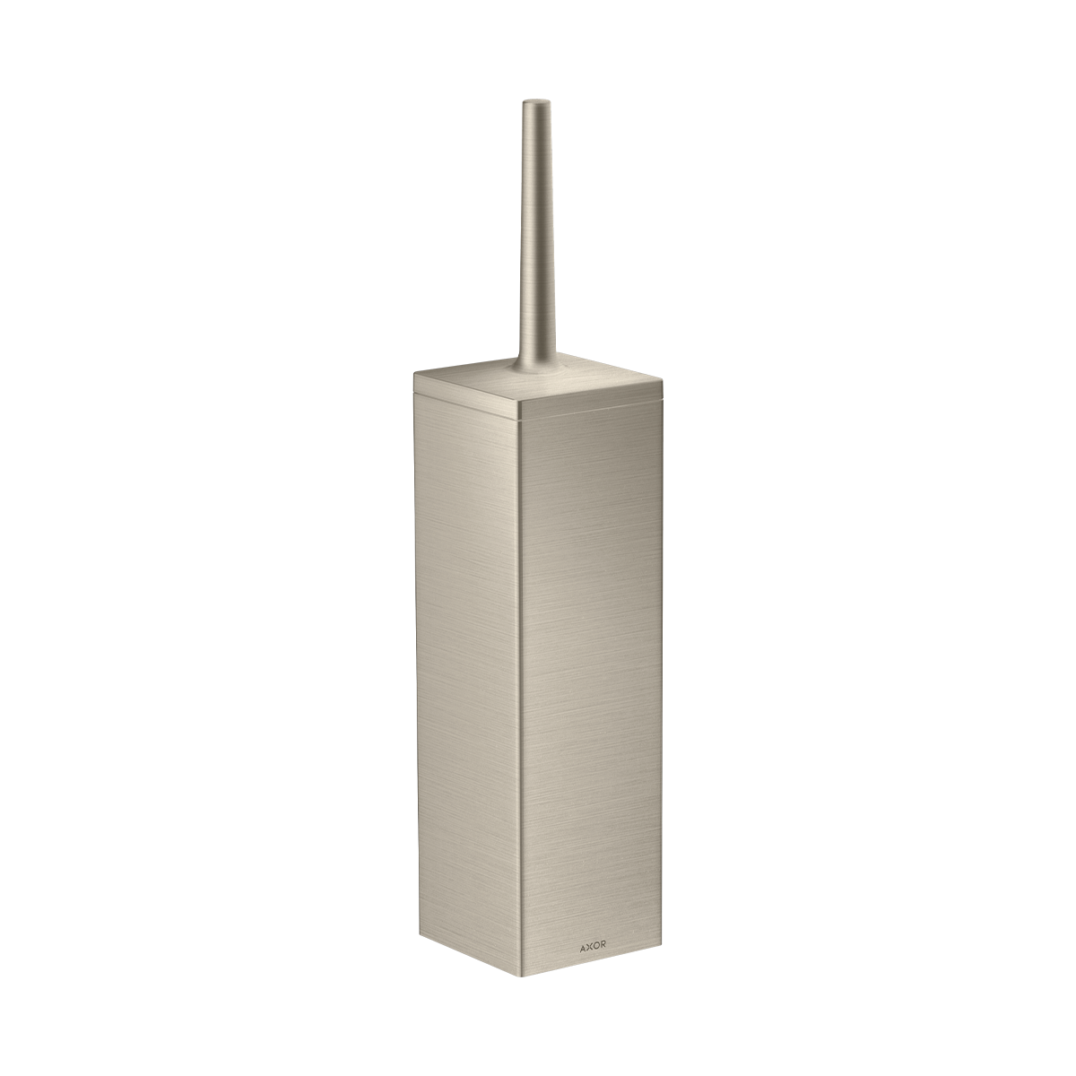 AXOR Universal Rectangular Toilet brush holder wall-mounted - Brushed Nickel